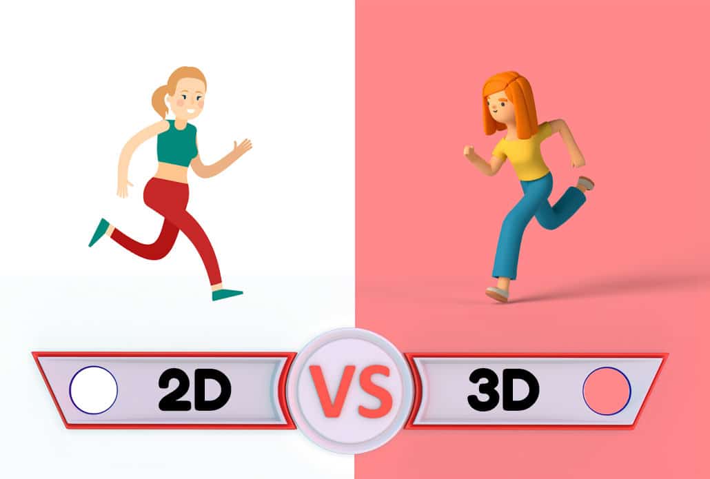 2D or 3D animation