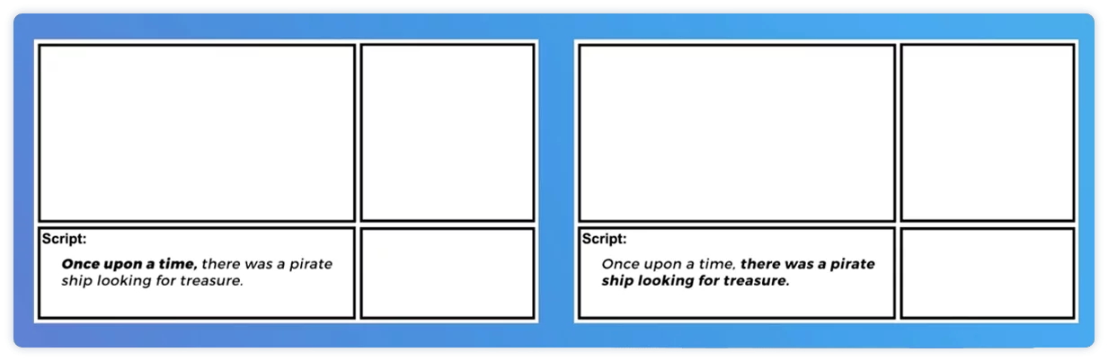 How To Split A Sentence Into Multiple Slides For Your Animated Explainer Video's Storyboard