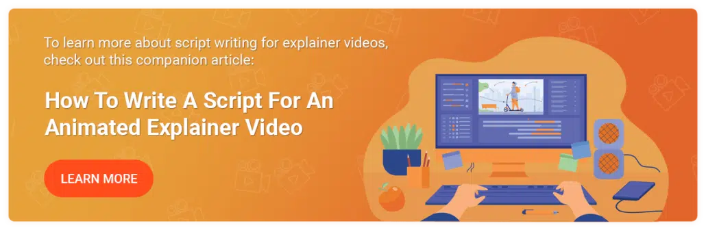 how to write a script for an explainer video