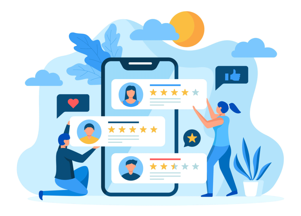 different animation styles testimonials