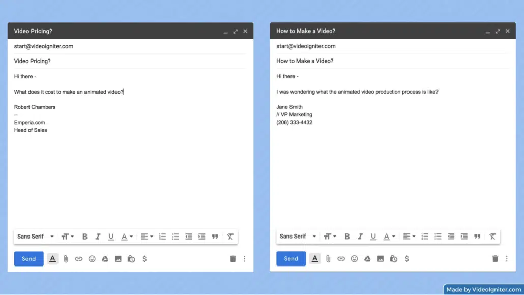 The Most Popular Questions Video Igniter Receives.