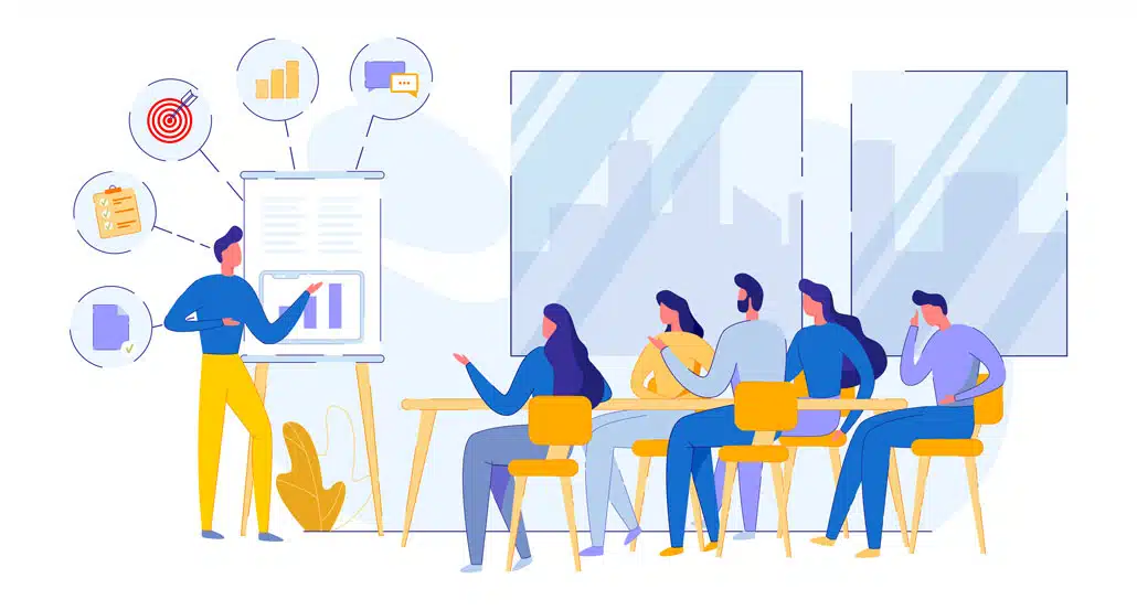 Use company explainer videos during employee training