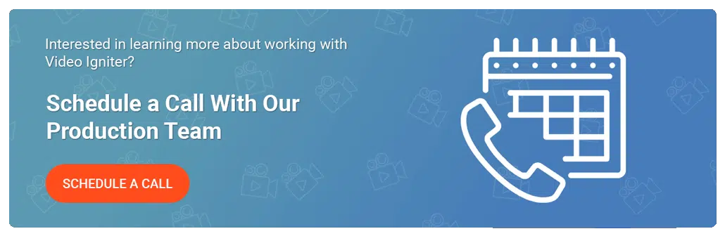 Schedule a call with our production team do discuss your 3d animation.