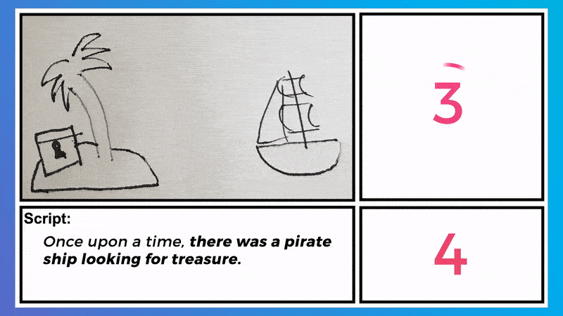 Add instructions for your explainer video's storyboard