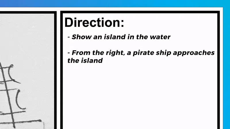 Add instructions for your explainer video's storyboard