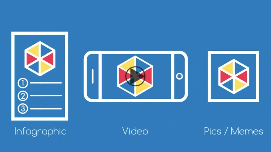 branded visual marketing content