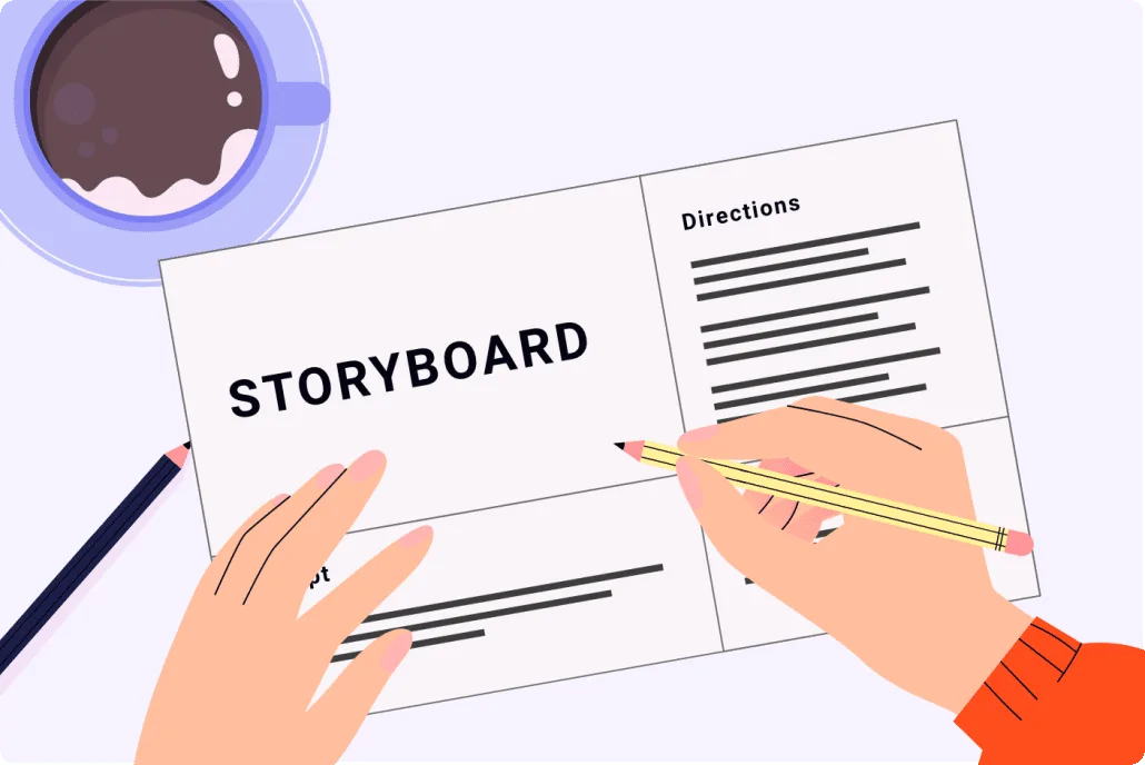 nonprofit video storyboard