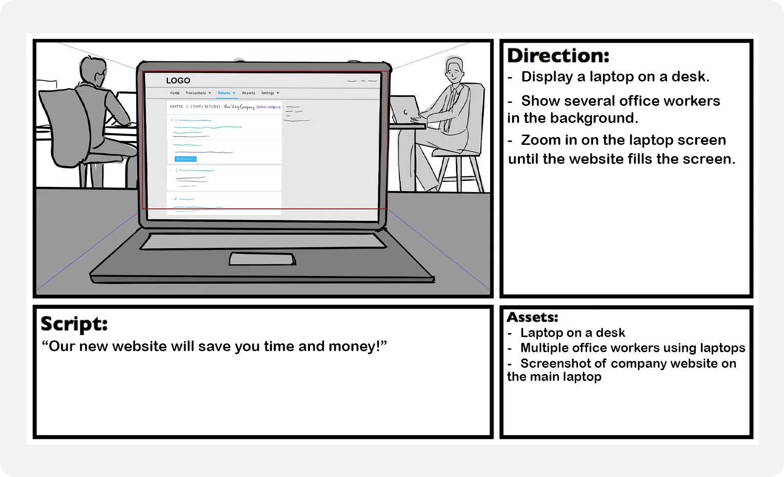 storyboard-template-image animated video storyboard template