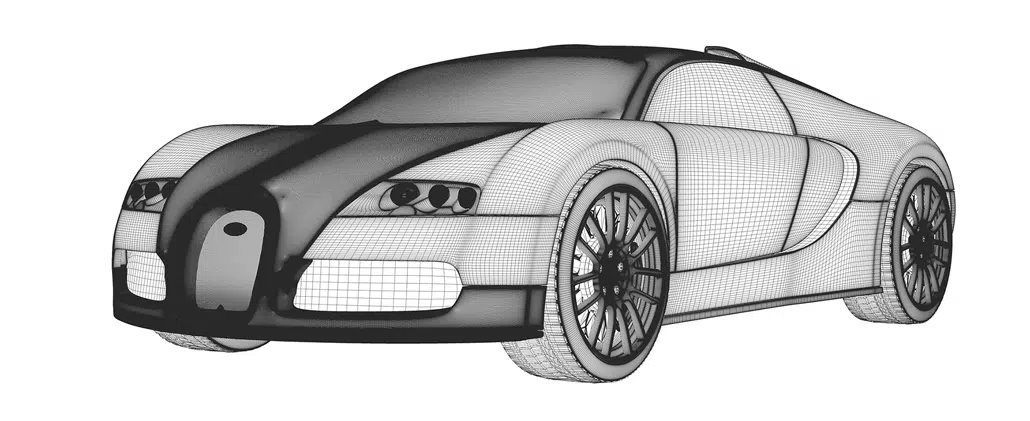 3d computer animation model